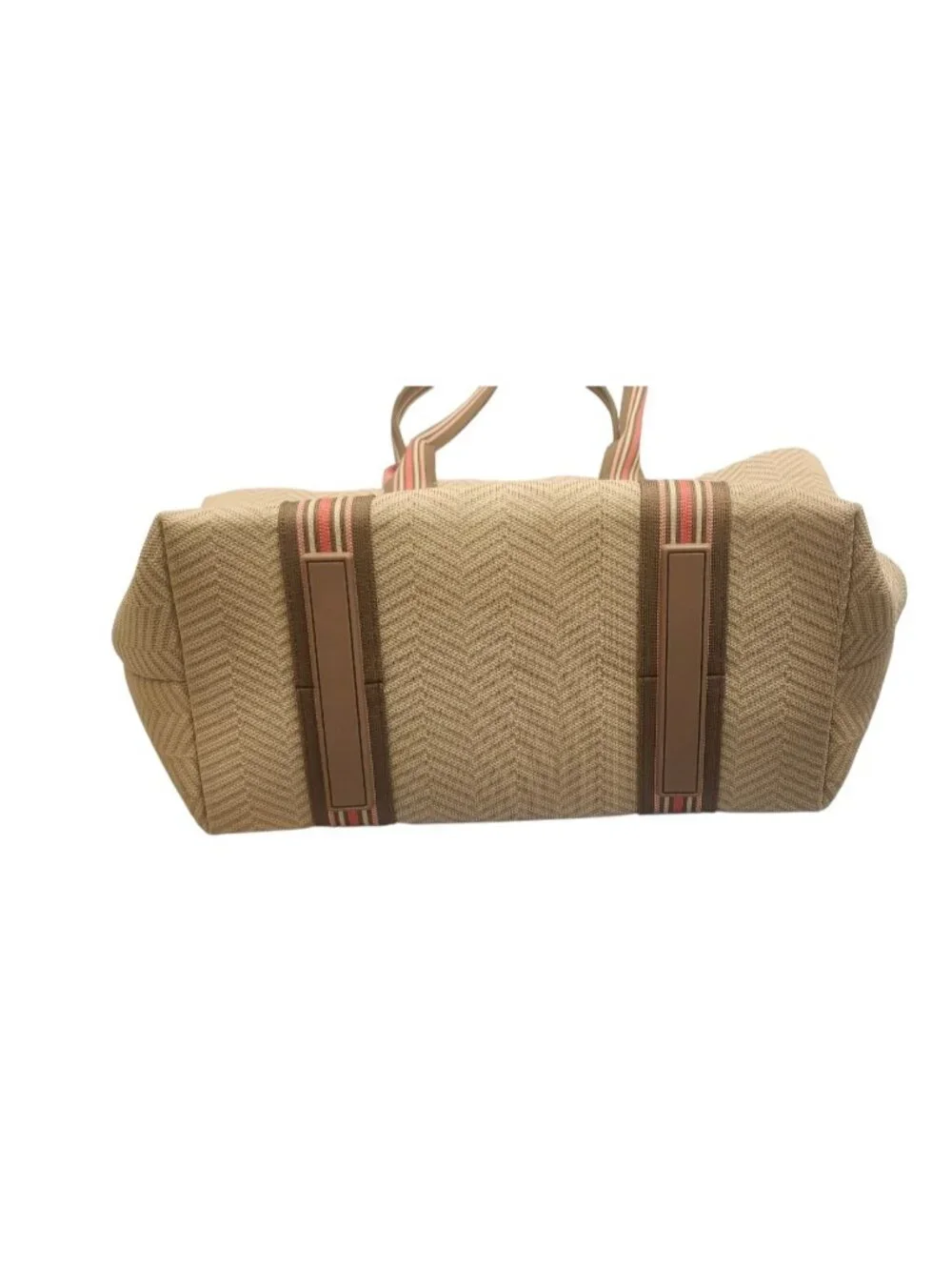 Rothy's The Essential Tote Sunkisse dream Stripe Large Shopper Bag